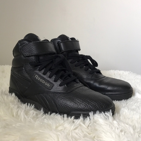 GOSHA RUBCHINSKIY X REEBOK Exofit High Sneakers - Picture 4 of 8